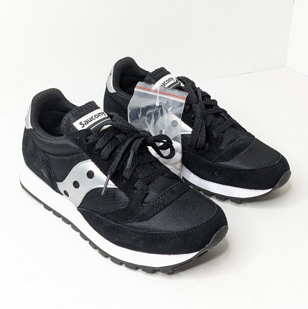 Saucony Originals Jazz Sneakers, Black, Women's 5.5